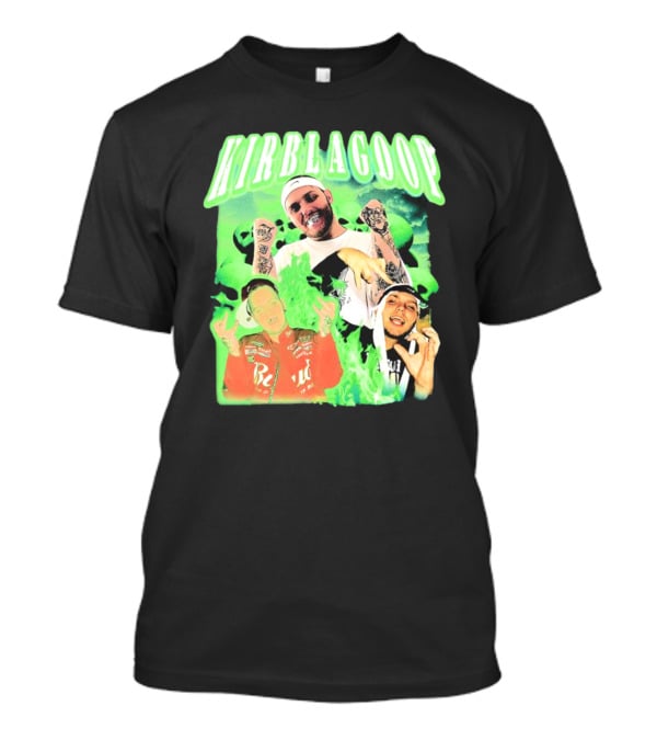 Kirblagoop Vintage Graphic With Tattoos And Racing Jacket T-Shirt
