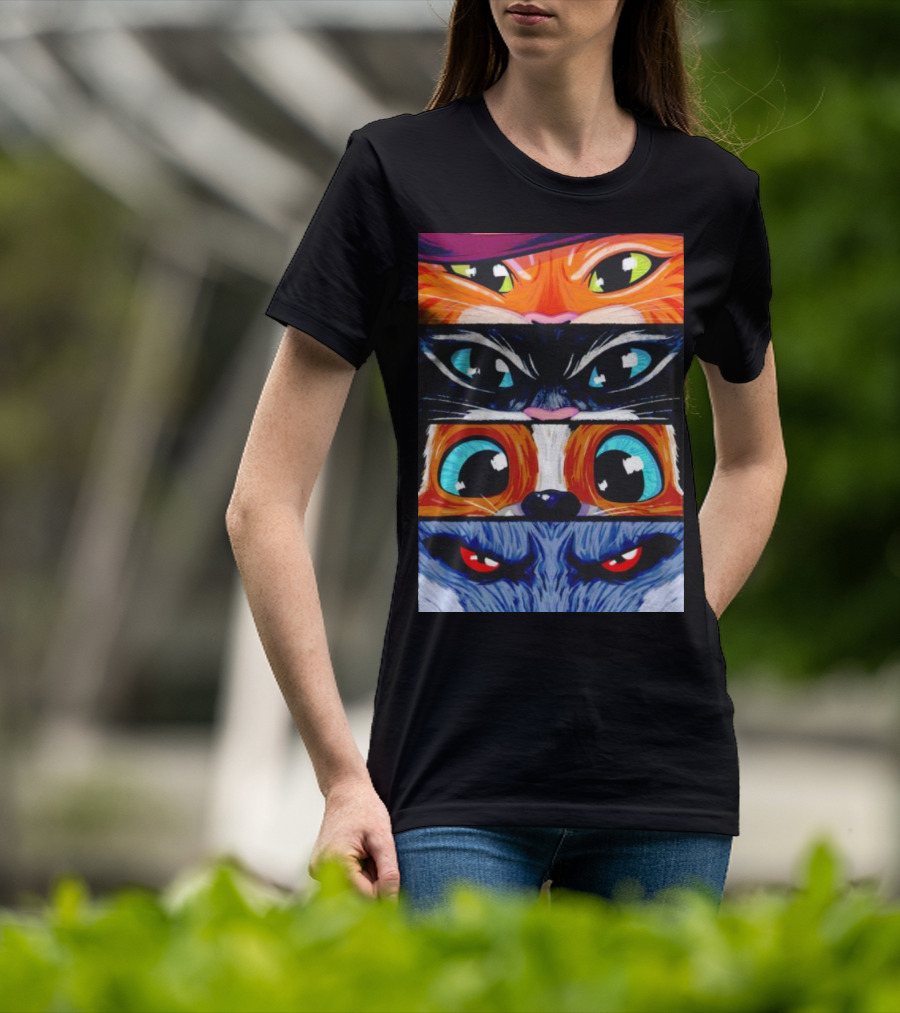 Puss In Boots Eye Expressions Collection T-Shirt