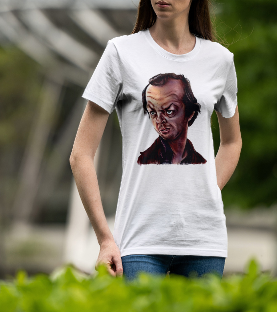 Jack The Caretaker Jack Torrance The Shining Caricature T-Shirt