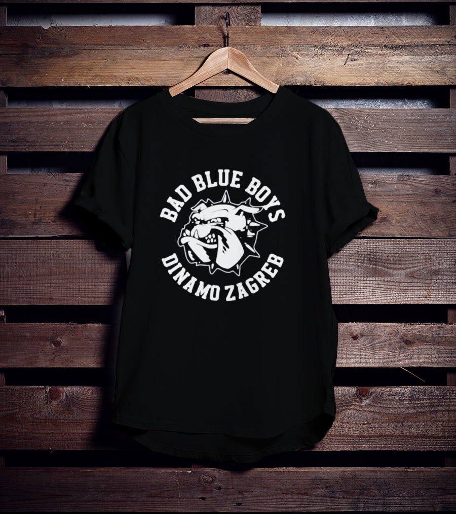 Bad Blue Boys Dinamo Zagreb Bulldog T-Shirt
