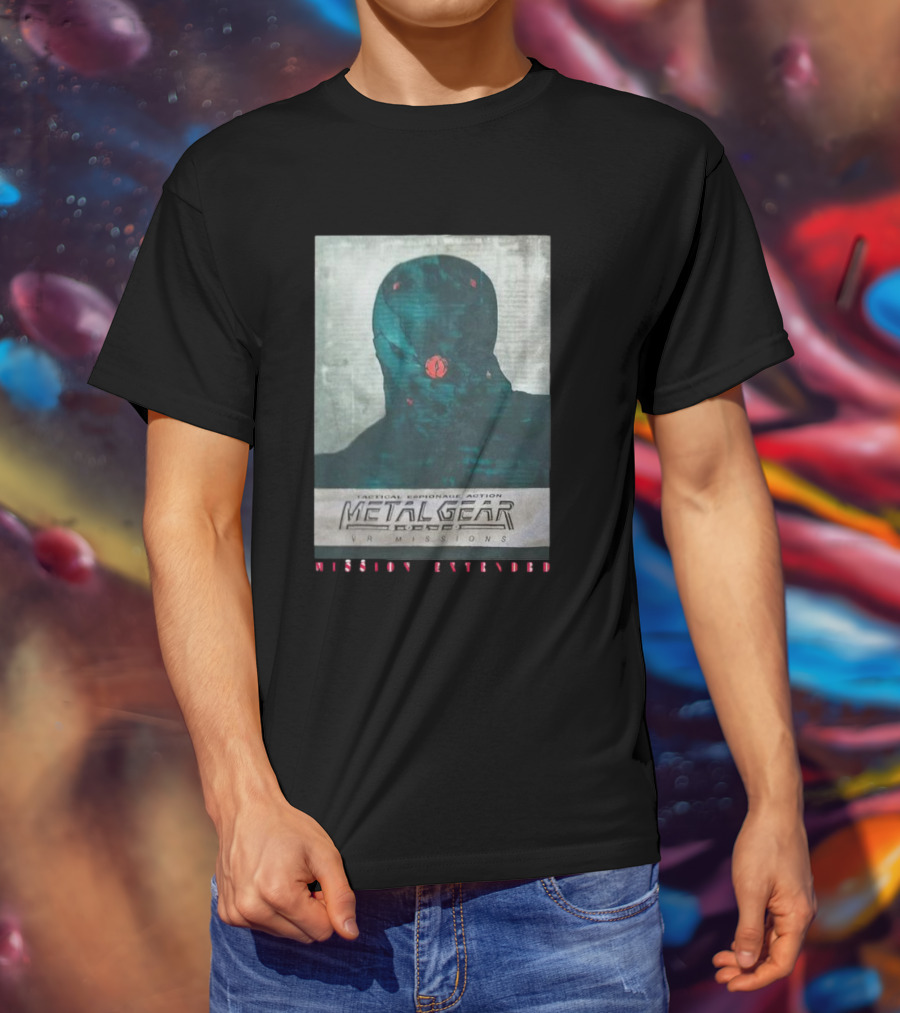 Metal Gear Solid Tactical Espionage Action VR Missions Mission Extended T-Shirt