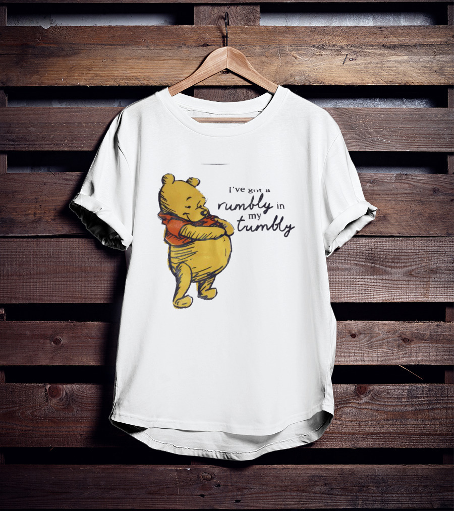 Pooh I’ve Got A Rumbly In My Tumbly Bear T-Shirt