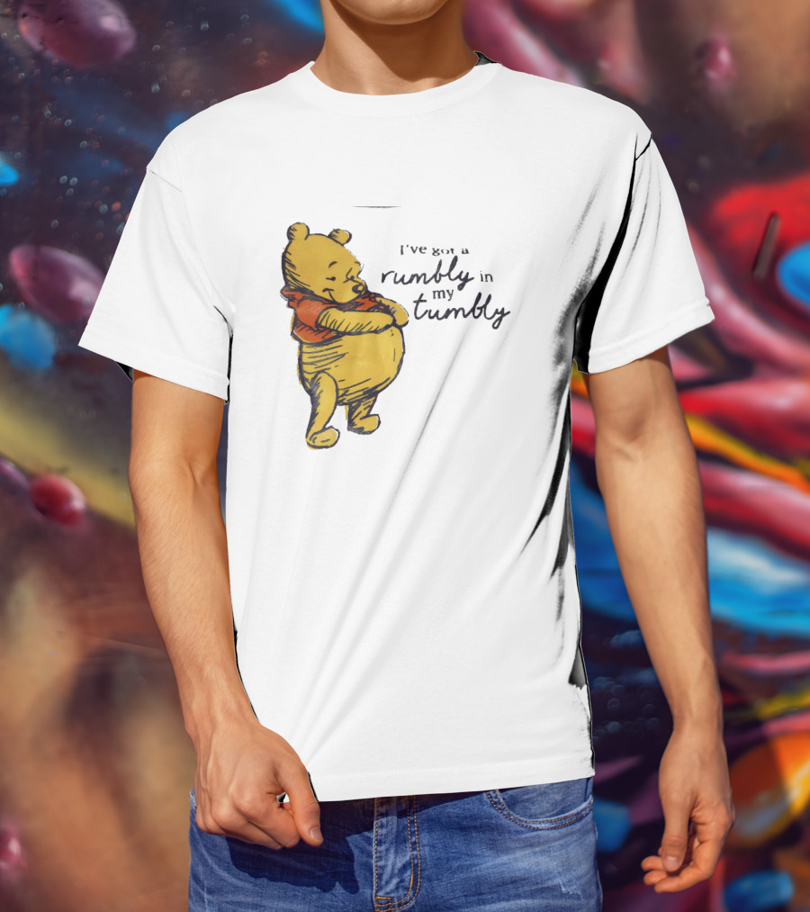 Pooh I’ve Got A Rumbly In My Tumbly Bear T-Shirt
