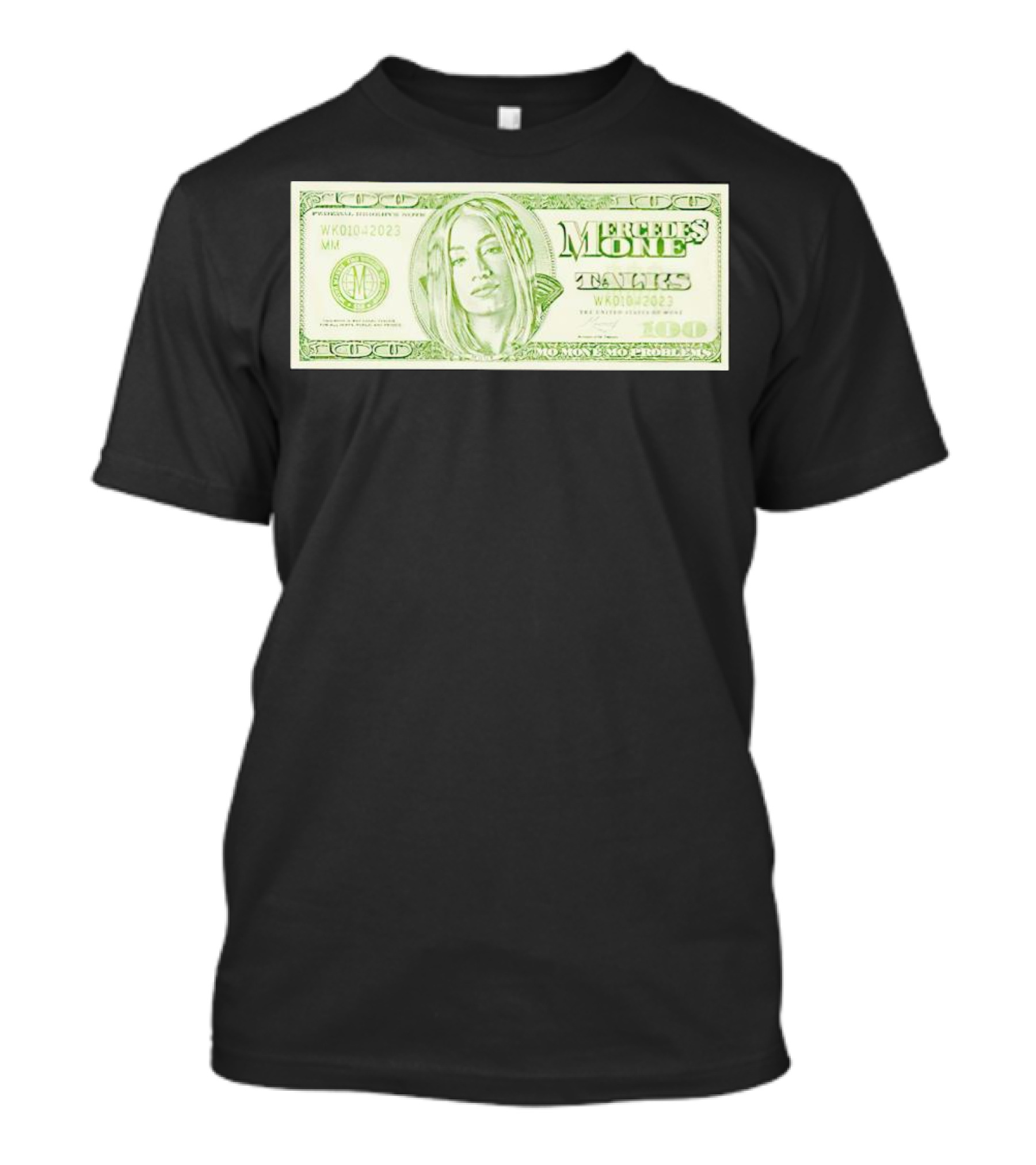 Mercedes Moné Talks Money Dollar Bill T-Shirt