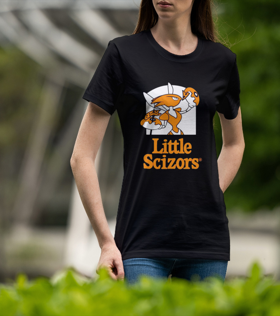 Little Scizors Pokemon Scizor Pizza T-Shirt