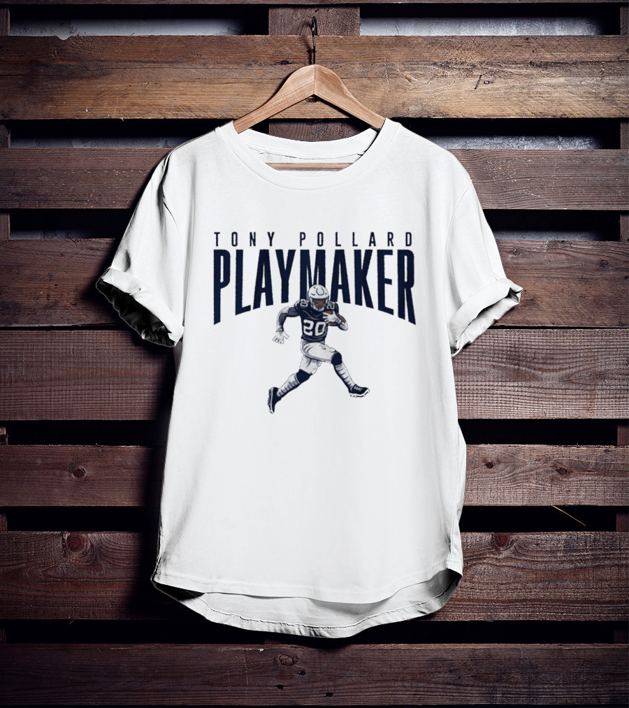 Tony Pollard Playmaker NFL Running Back 20 T-Shirt