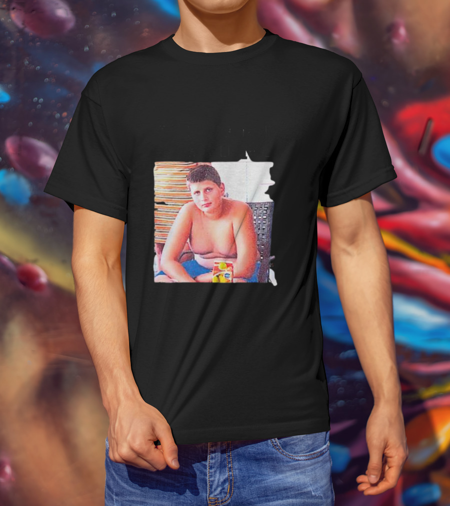 Funny Nikola Jokić Childhood Photo You Can’t Guard Me T-Shirt