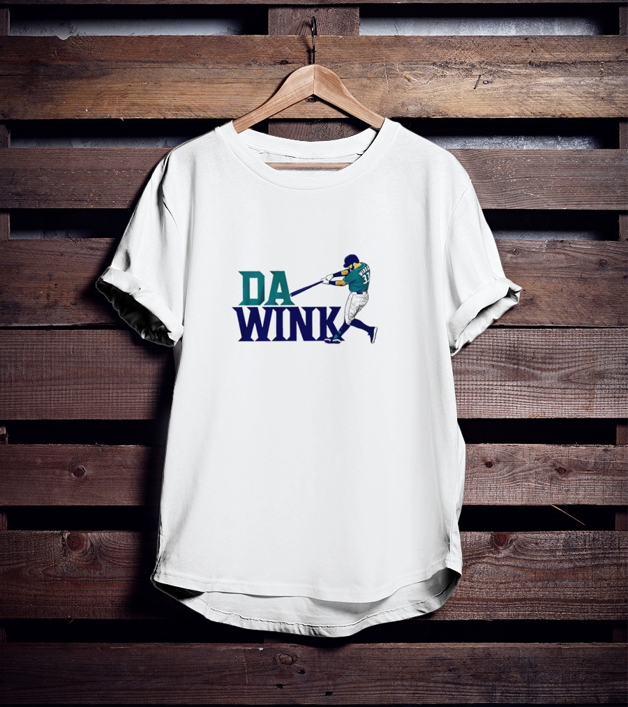 Jesse Winker Da Wink 33 Milwaukee Brewers Baseball Action Pose T-Shirt