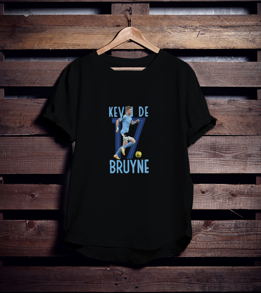 KEVIN DE BRUYNE 17 Football Player Action T-Shirt