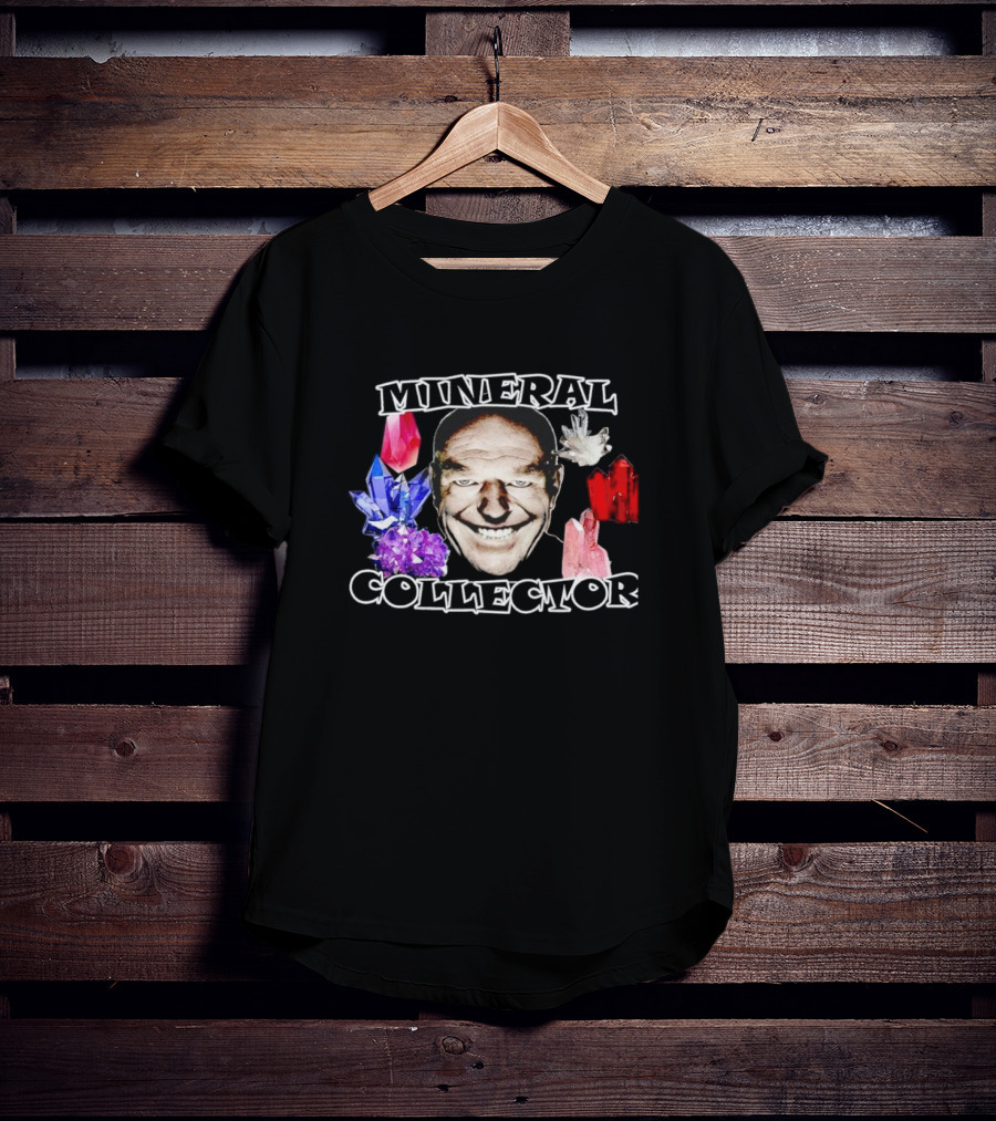 MINERAL COLLECTOR Gems Crystals Smile T-Shirt