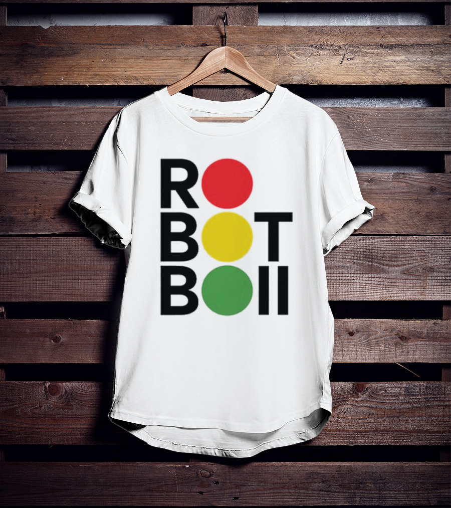 ROBOT BOII Traffic Light Colors T-Shirt