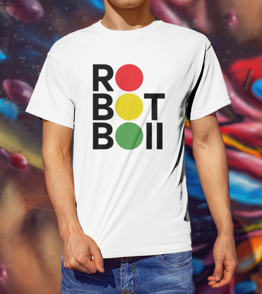 ROBOT BOII Traffic Light Colors T-Shirt