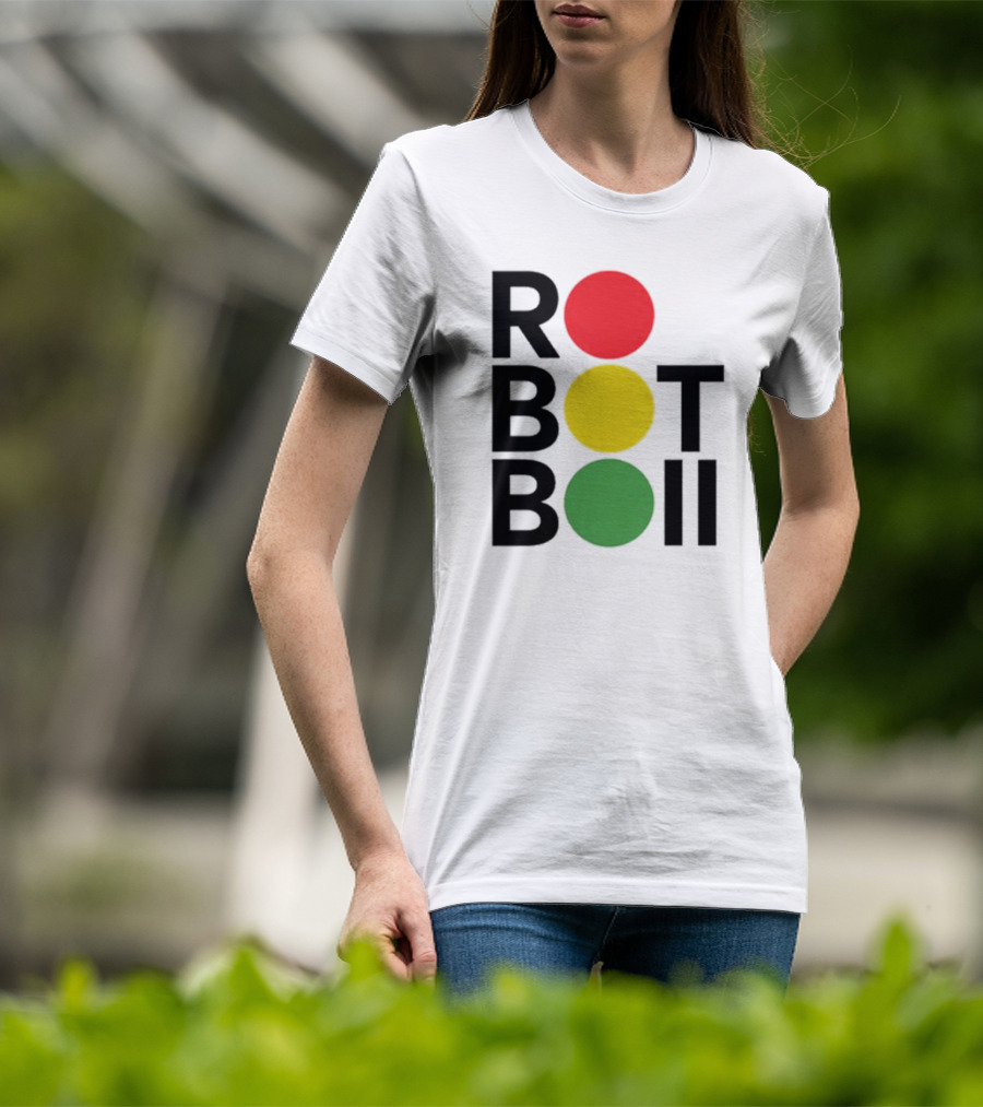 ROBOT BOII Traffic Light Colors T-Shirt
