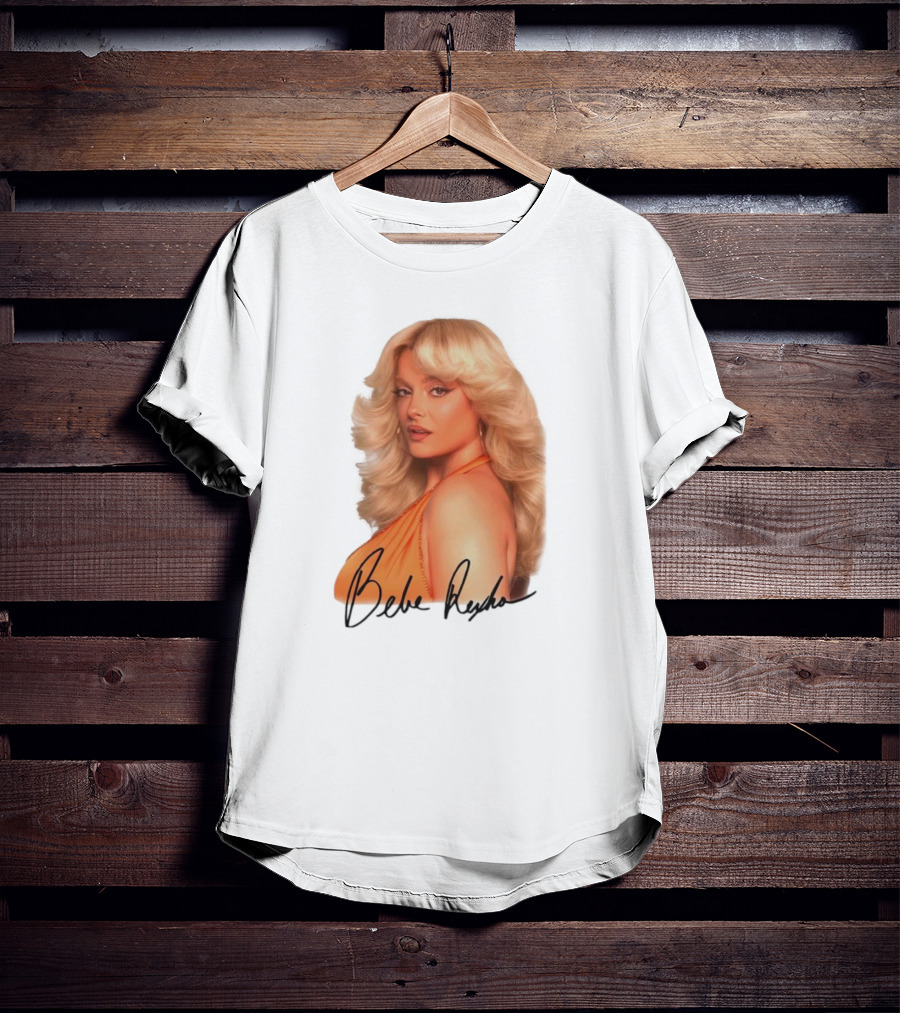Bebe Rexha Bebe Set List Signature Style Blonde Glam Fashion T-Shirt