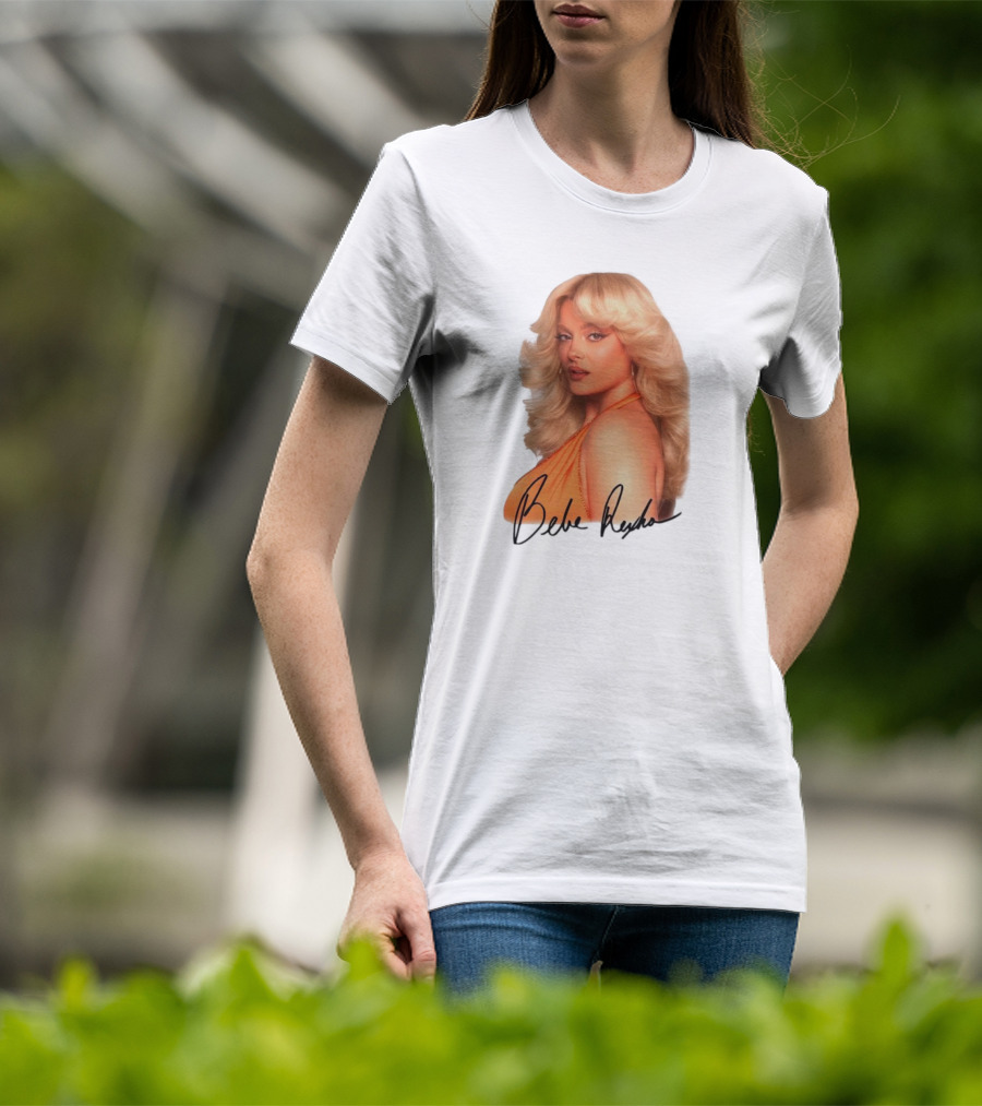 Bebe Rexha Bebe Set List Signature Style Blonde Glam Fashion T-Shirt
