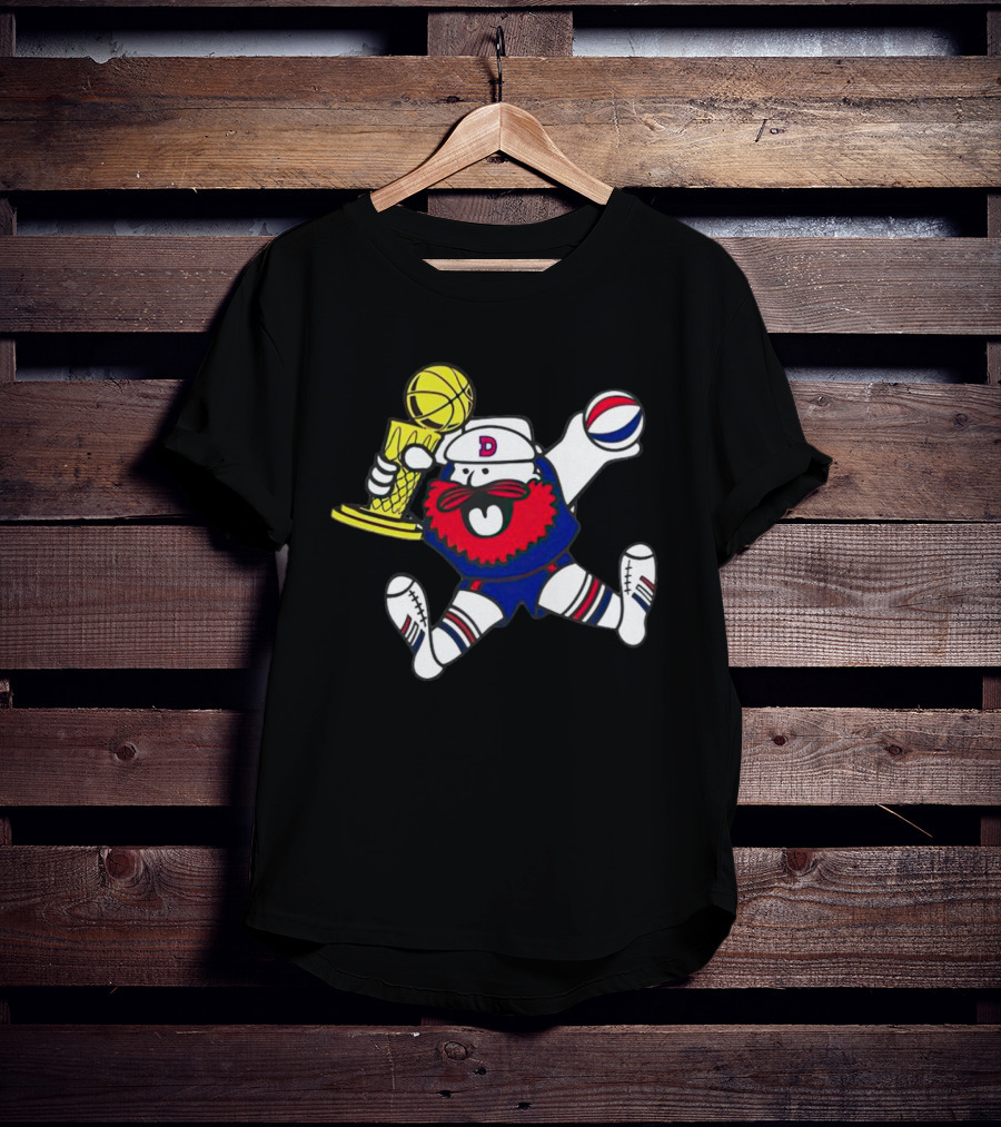 Nuggets Maxie Mascot Holding Basketball Trophy T-Shirt