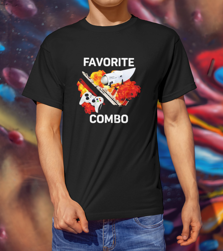 Favorite Combo Oceangate Controller Submarine Explosion T-Shirt
