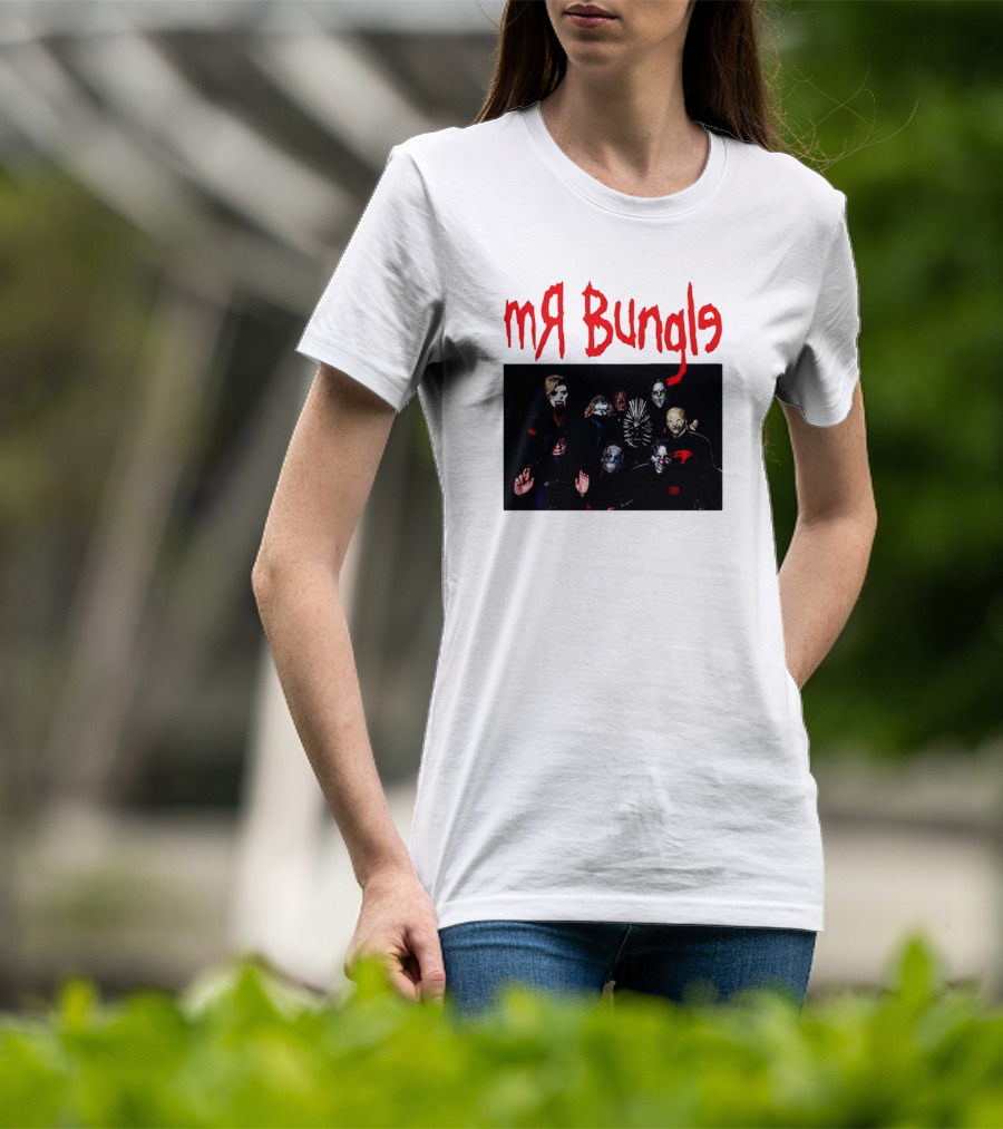 Slipknot Mr Bungle Band Crossover Image T-Shirt