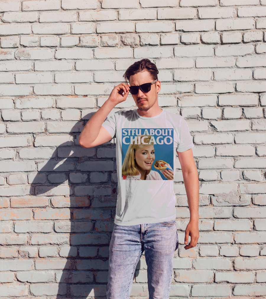 STFU About Chicago Eating Gyro Delight T-Shirt