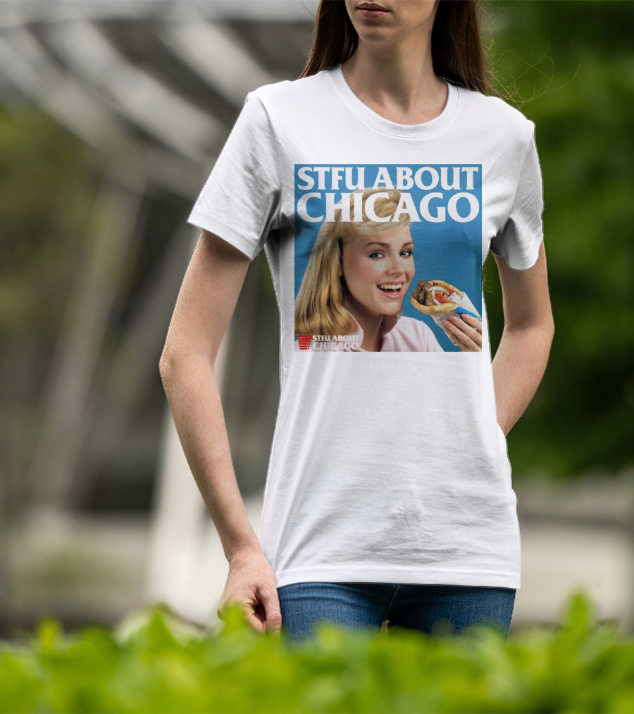 STFU About Chicago Eating Gyro Delight T-Shirt