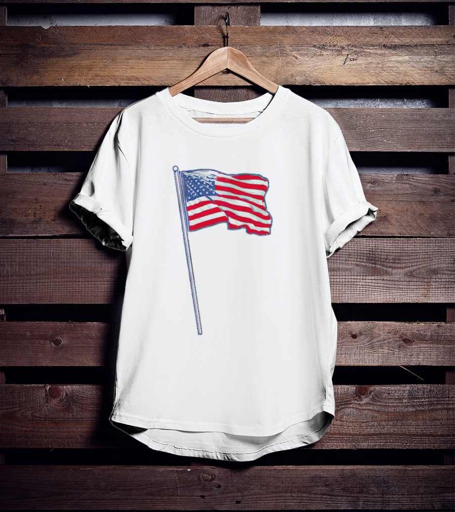USA OOld Glory American Flag T-Shirt