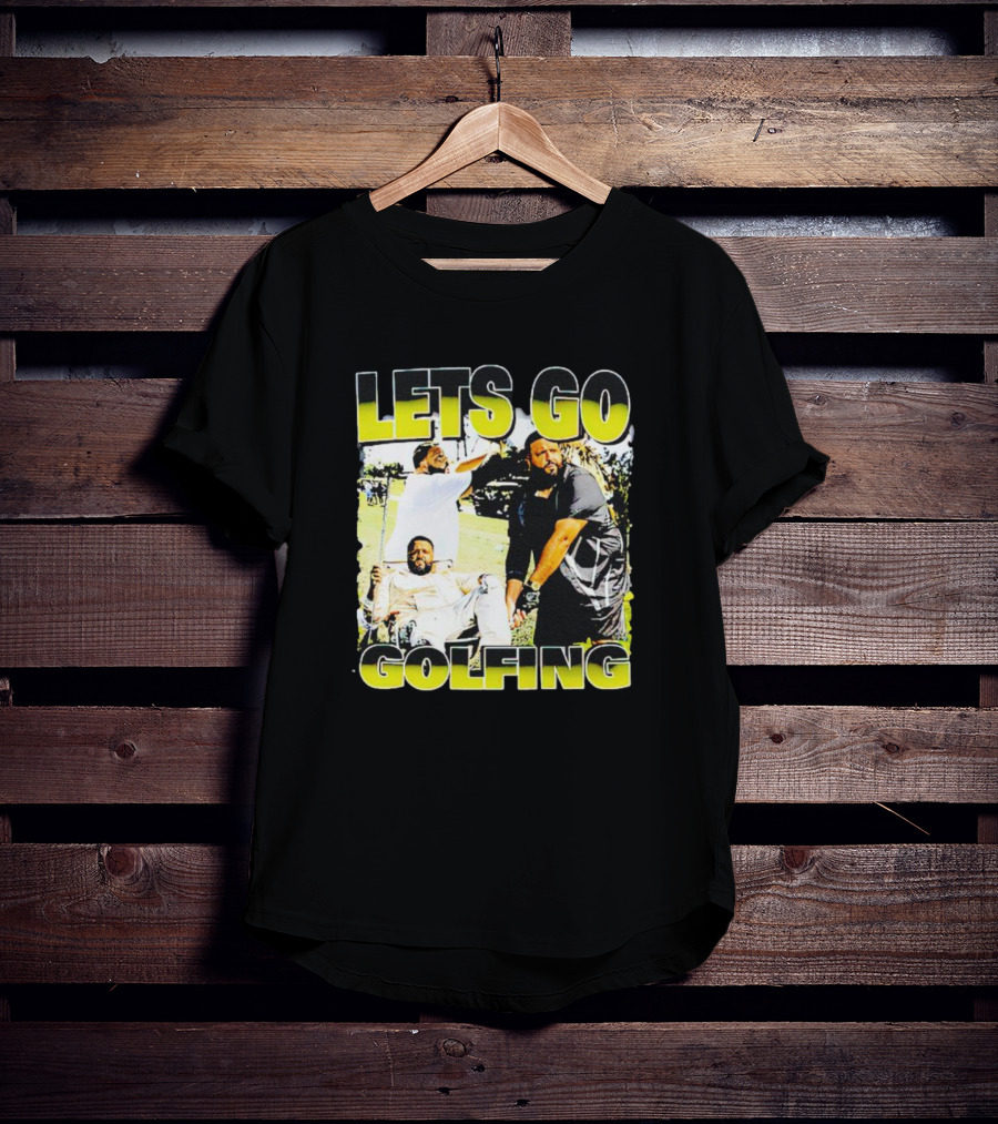 LETS GO GOLFING Golf Course Fun Time T-Shirt