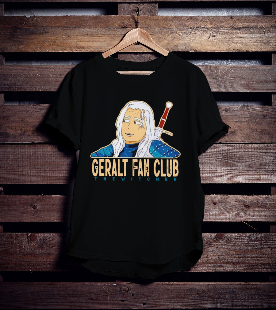 Geralt Fan Club The Witcher Anime T-Shirt