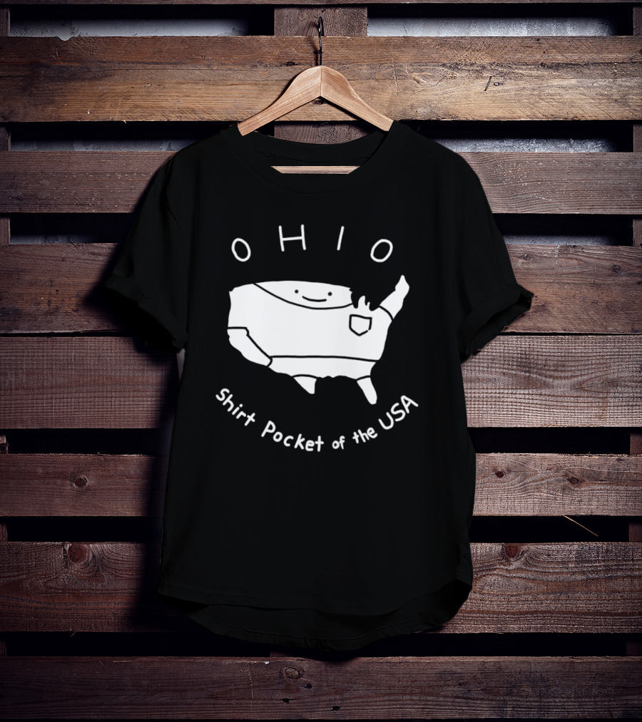 Ohio Shirt Pocket Of The USA T-Shirt
