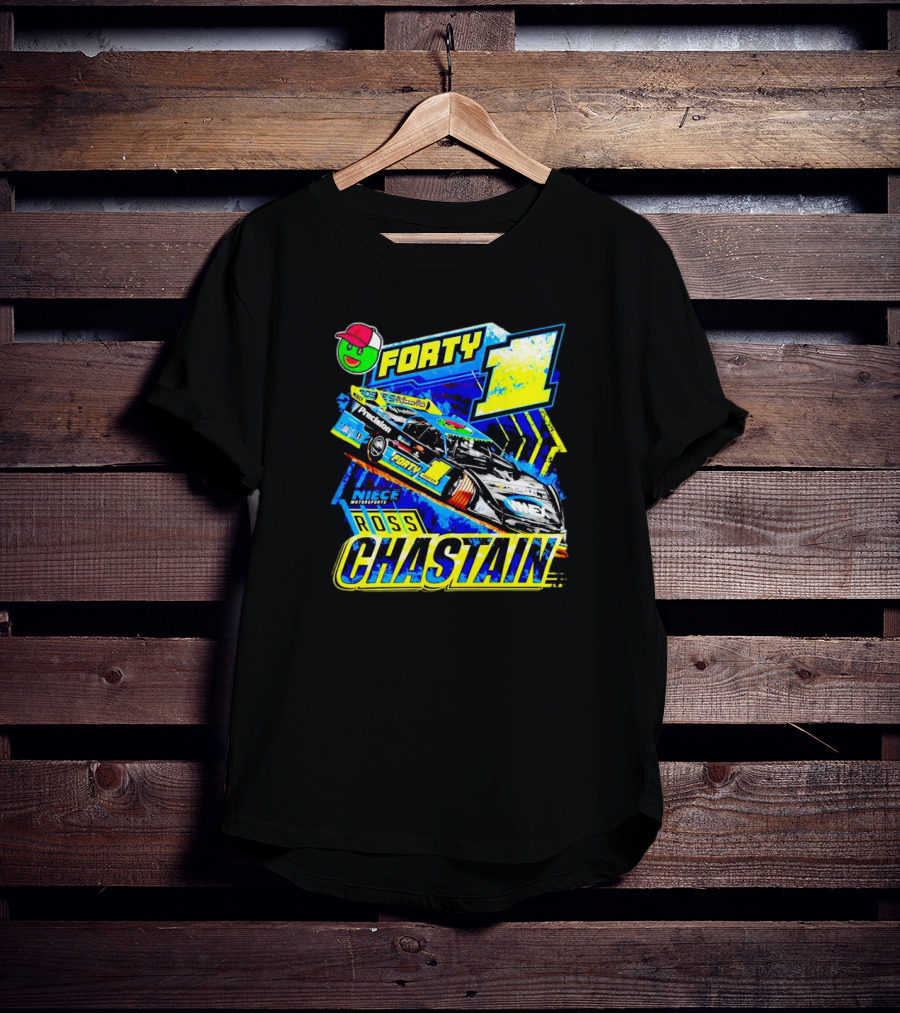 Ross Chastain Forty 1 Dirt Late Model Racing Niece Motorsports T-Shirt