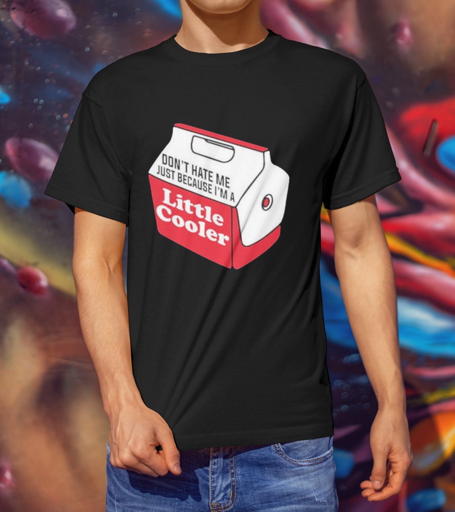 Don’t Hate Me Just Because I’m A Little Cooler Retro Icebox T-Shirt