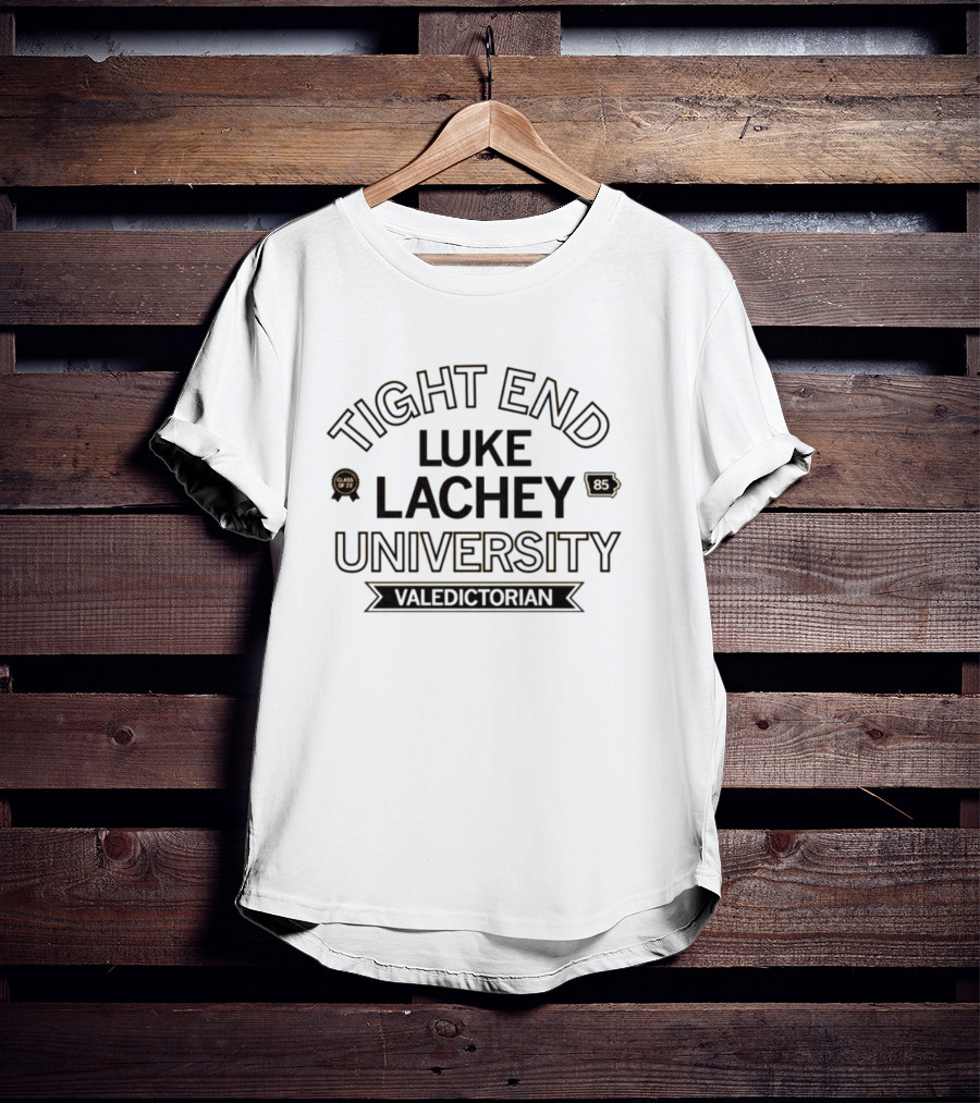 Tight End Luke Lachey University Valedictorian T-Shirt