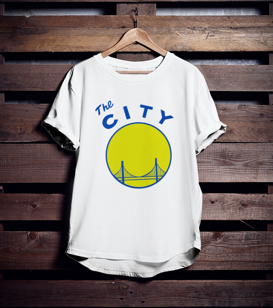 Warriors The City Golden Gate Bridge T-Shirt