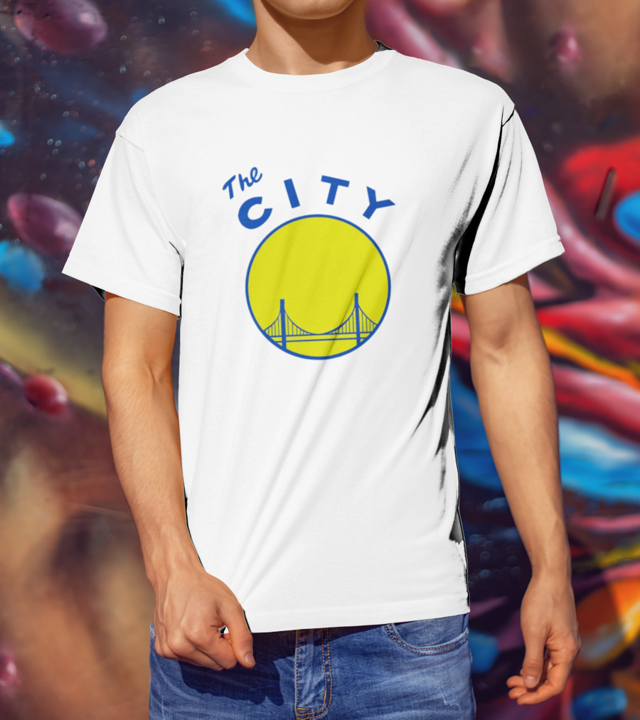 Warriors The City Golden Gate Bridge T-Shirt