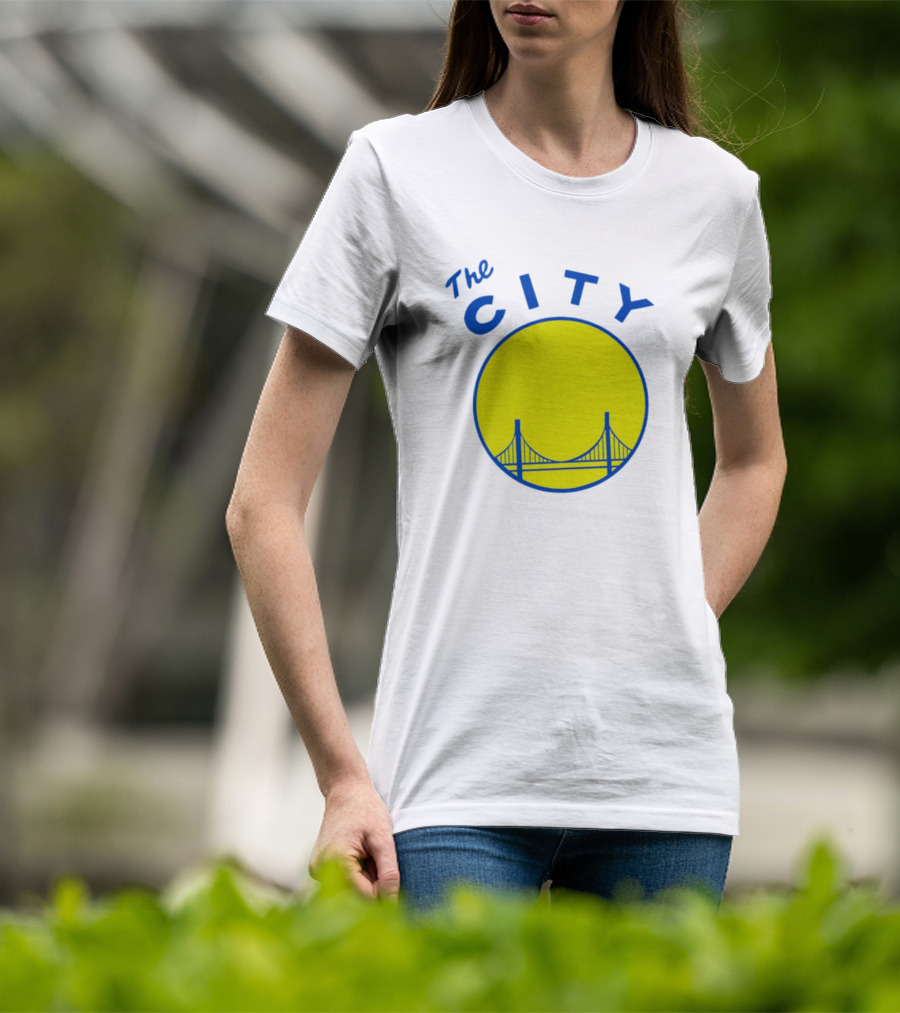 Warriors The City Golden Gate Bridge T-Shirt