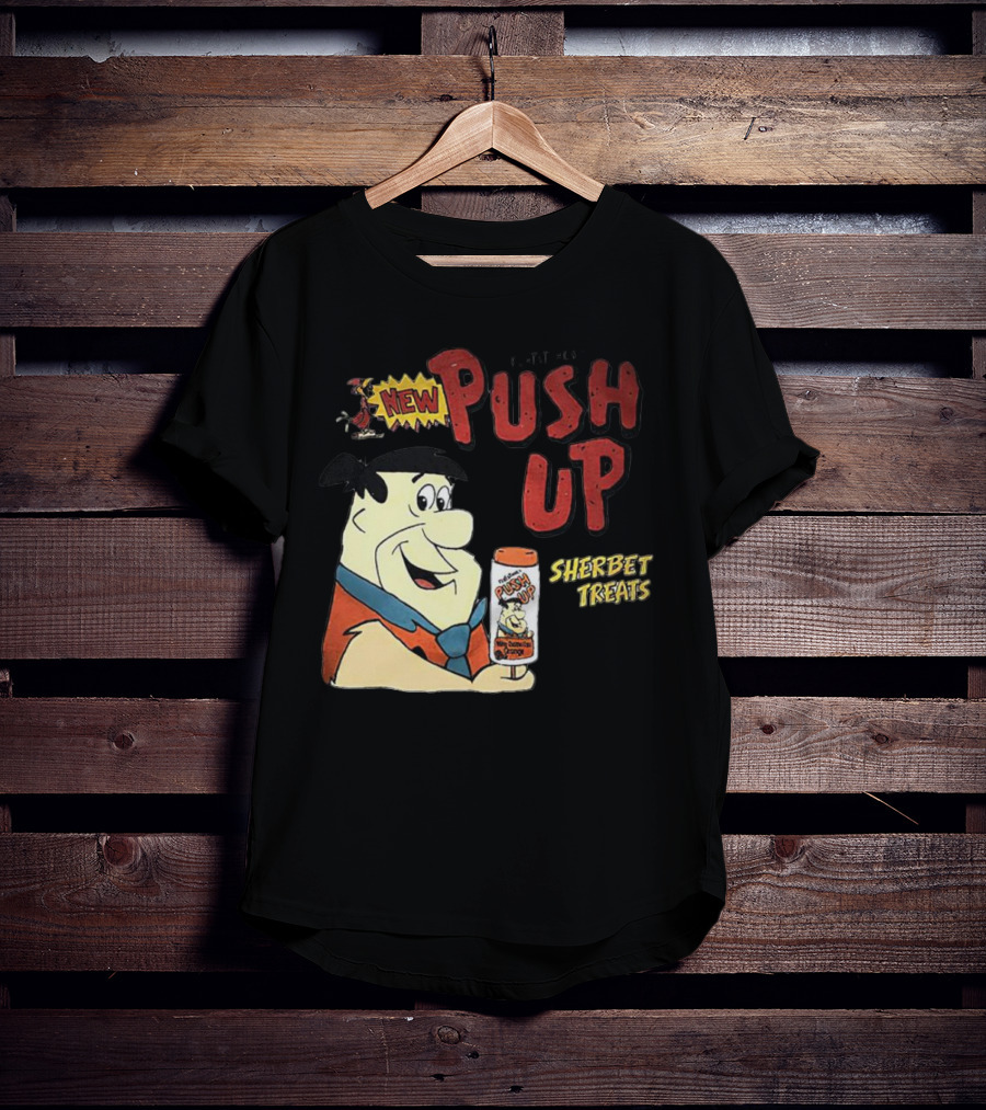 Fred Flintstone New Push Up Sherbet Treats T-Shirt