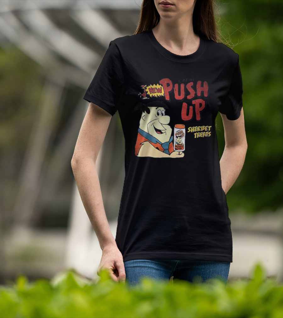 Fred Flintstone New Push Up Sherbet Treats T-Shirt