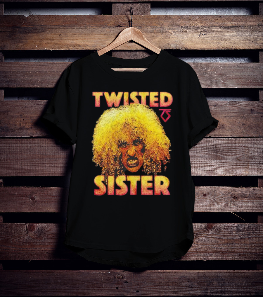 Twisted Sister Dee Snider Iconic Hair T-Shirt