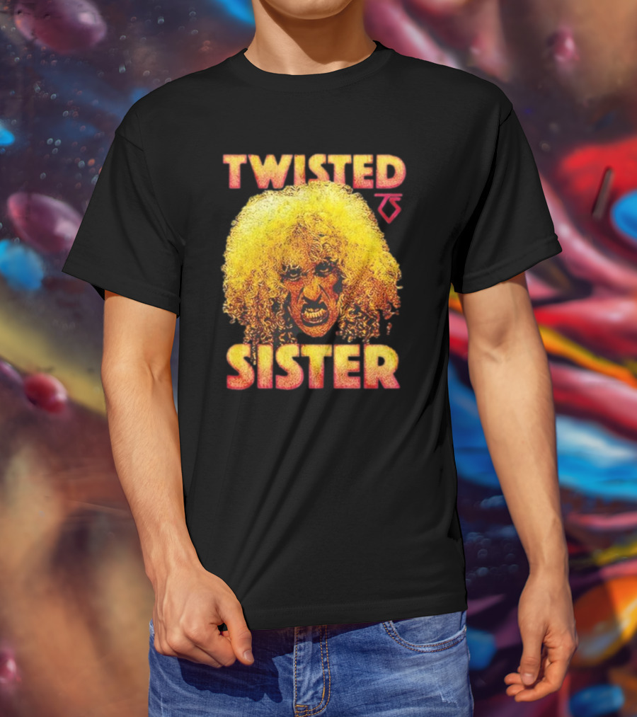 Twisted Sister Dee Snider Iconic Hair T-Shirt