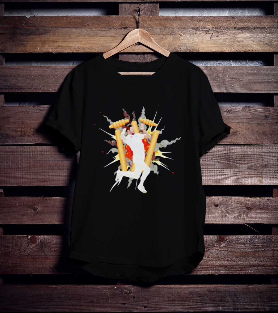 Barmy Army Woody Ladies Cricket Celebration Explosion T-Shirt
