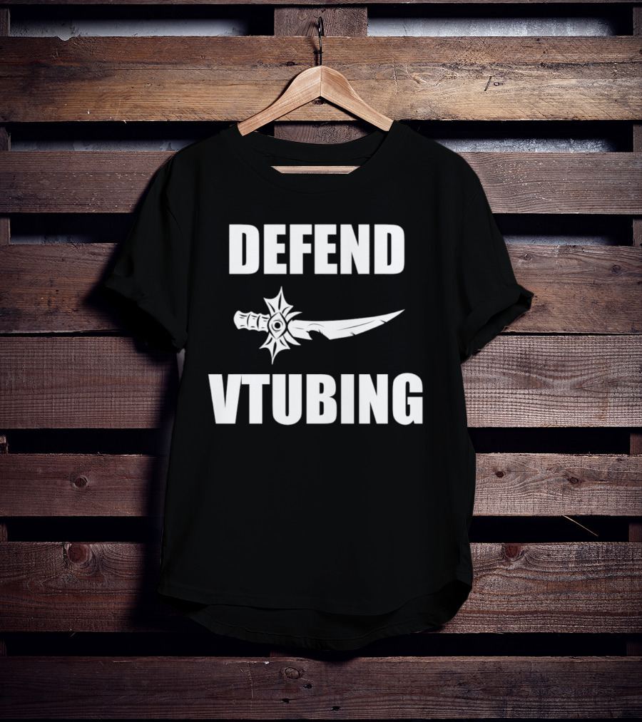 Defend Vtubing Sword T-Shirt