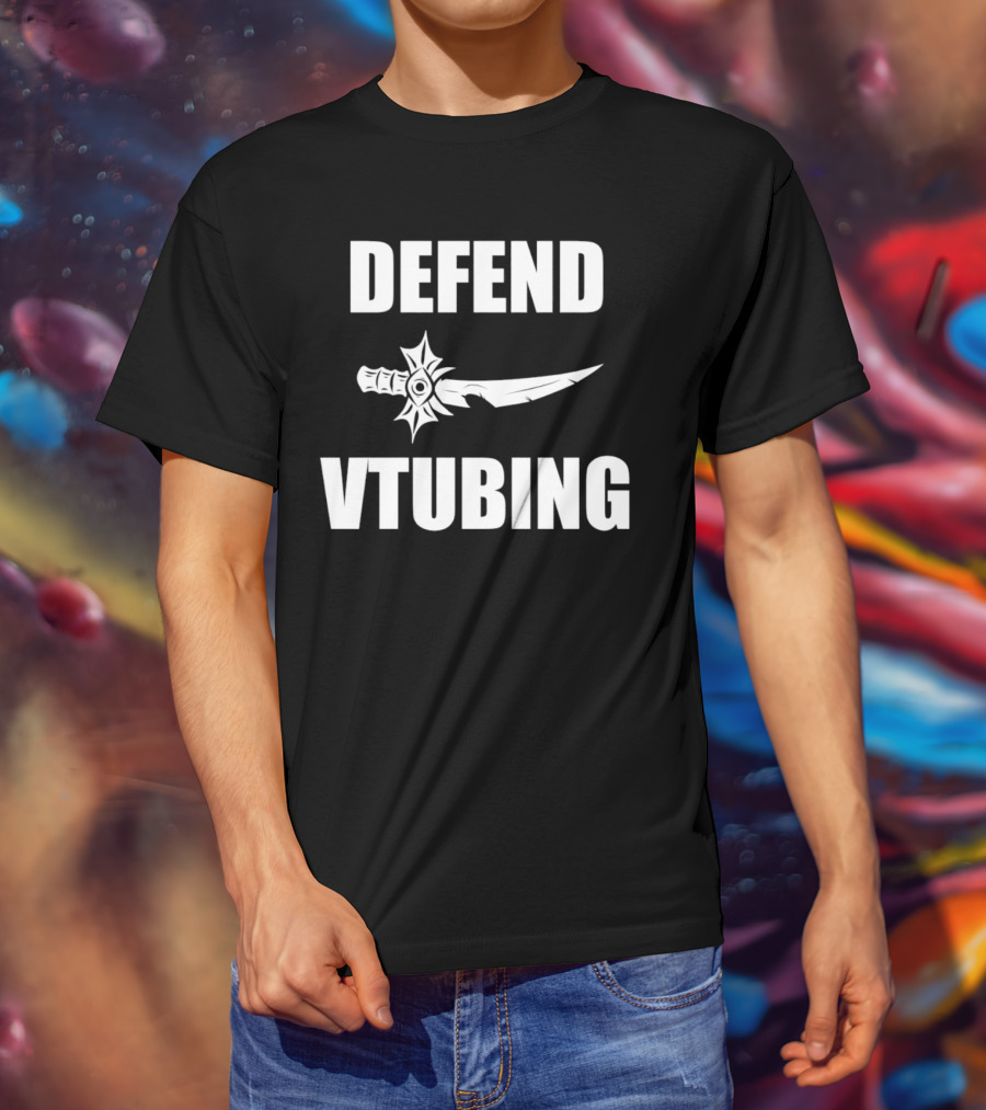 Defend Vtubing Sword T-Shirt