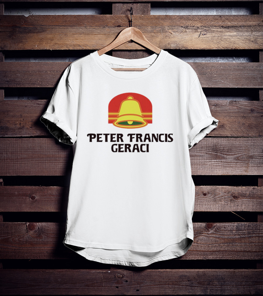 Harebrained Peter Francis Geraci Bell T-Shirt