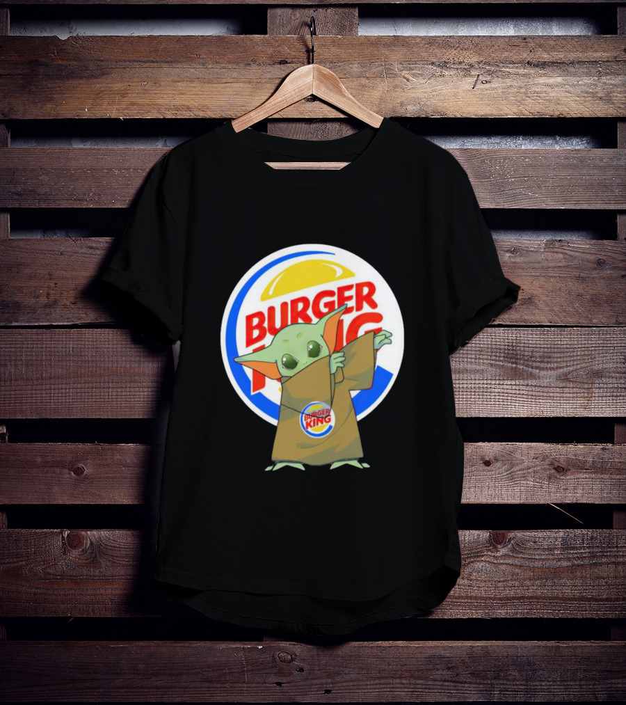 Baby Yoda Holding Burger King T-Shirt