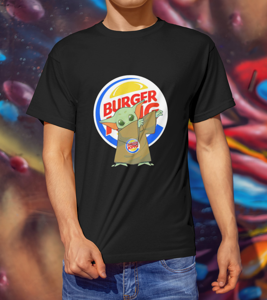 Baby Yoda Holding Burger King T-Shirt