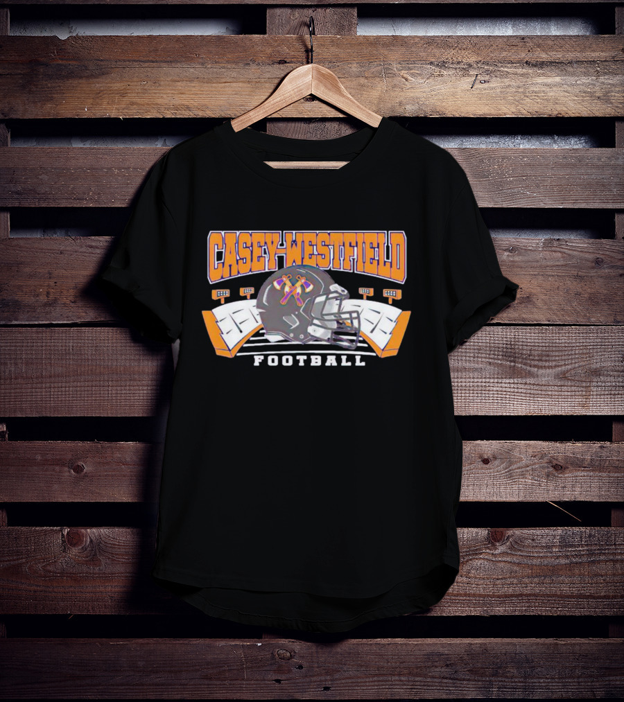 Casey Westfield Football Stadium Helmet T-Shirt