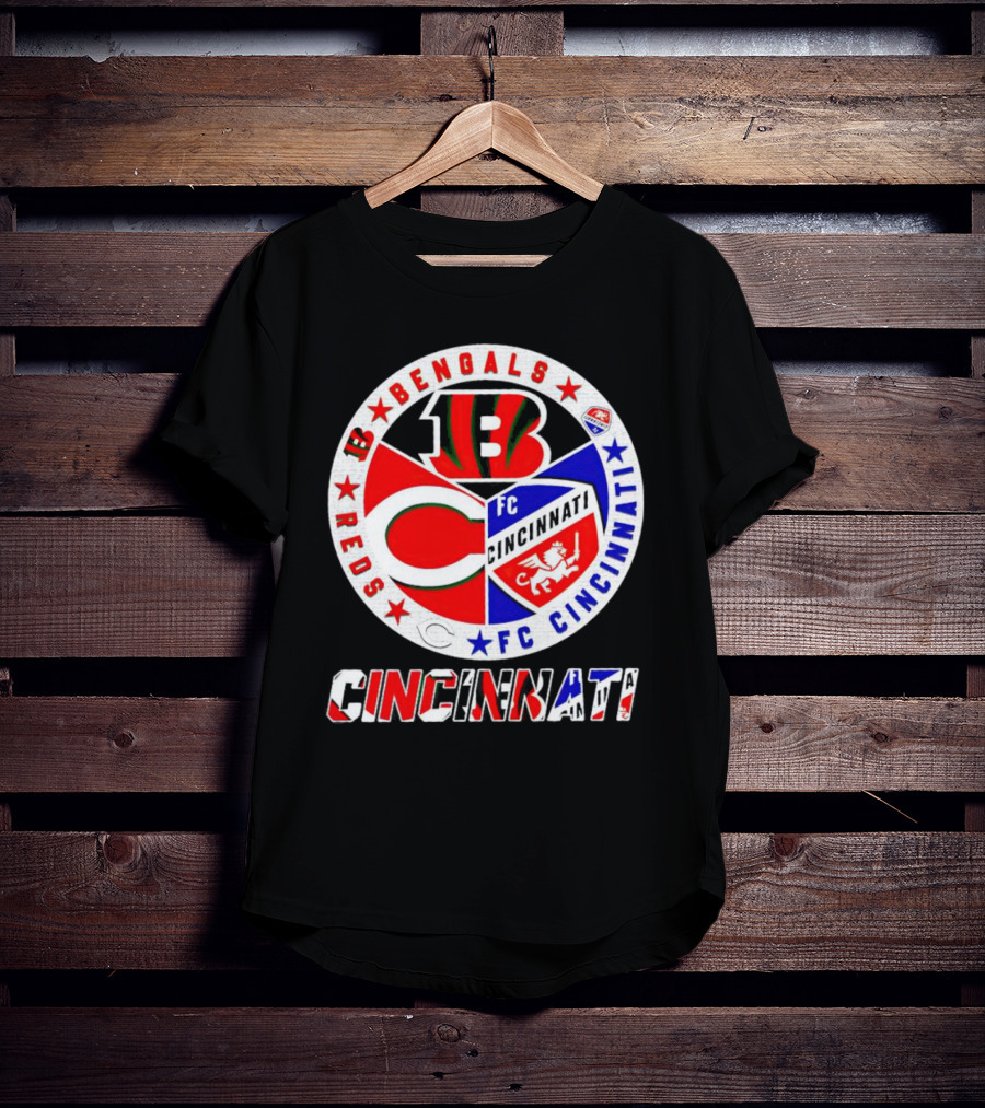 Bengals Reds FC Cincinnati Cincinnati T-Shirt