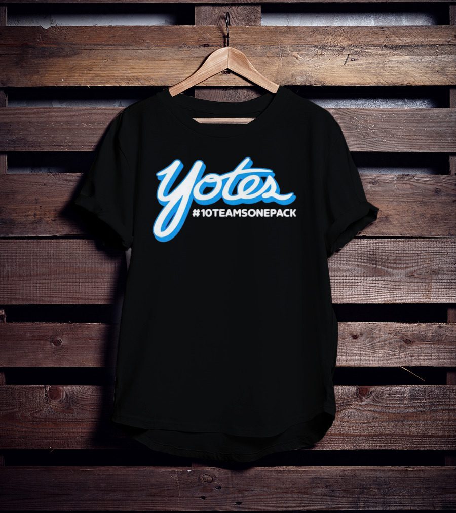 Yotes #10teamsonepack T-Shirt