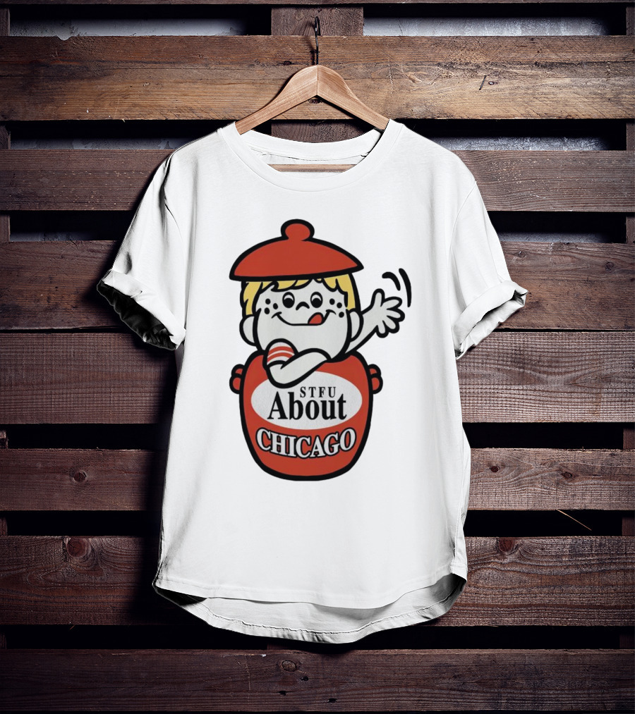 STFU About Chicago Cookies Boy Iconic Jar T-Shirt