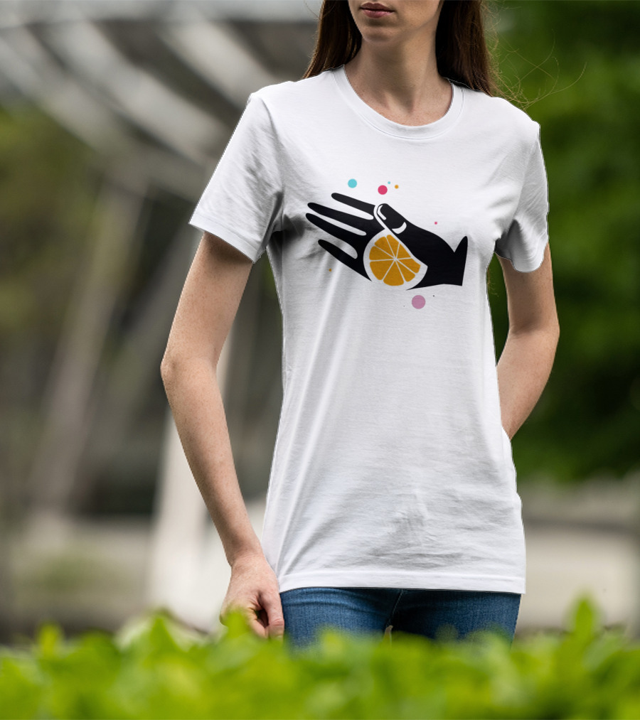 Tequila With Lemon Boom Boom Hand And Citrus Slice Burst T-Shirt