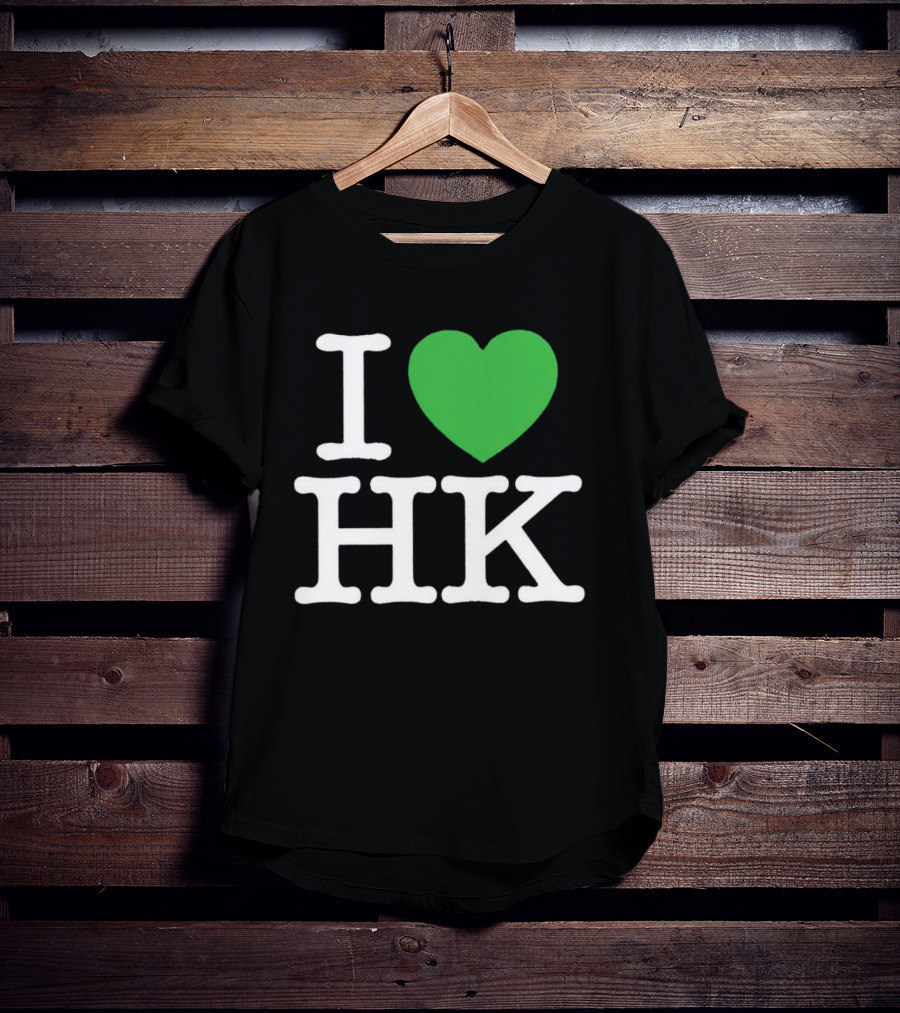 I Love HK Hong Kong Heart T-Shirt